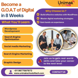 Digital Marketing course With Unimak School Of Tech