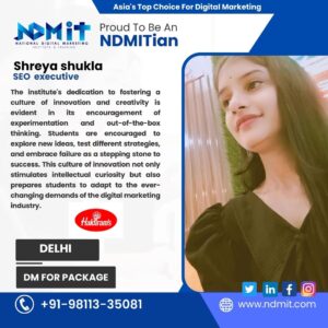 NDMIT | Digital Marketing Course In South Delhi
