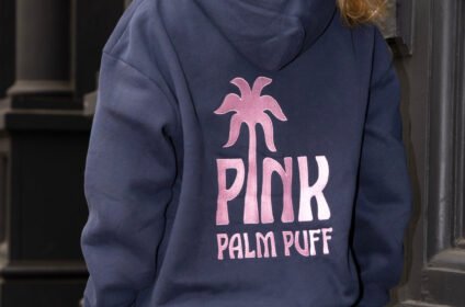 Shop the Pink Palm Puff Hoodie—ultra soft, flattering, and made to live in Now in blue, purple, and more Comfort that fits your everyday