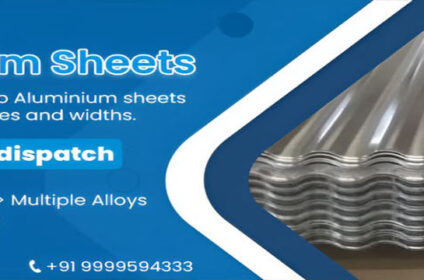 HHHub - Leading Aluminium & Non-Ferrous Metals Supplier in Delhi HHHub - Leading Aluminium & Non-Ferrous Metals Supplier in Delhi HHHub - Leading Aluminium & Non-Ferrous Metals Supplier in Delhi Promotional banner for aluminium sheets showing a stack of shiny, corrugated aluminium sheets. Text on the banner reads: “Aluminium Sheets – A fresh lot of Hindalco Aluminium sheets in various gauges and widths. Ready for dispatch. Premium Qual, Multiple Alloys, No MOQ.” Contact information includes an email (sales@hhhub.in ) and a phone number (+91 9999594333). Blue and white color scheme with modern design elements.