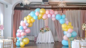 Wow Balloon Decoration