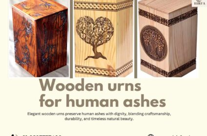 Premium Wooden Urns for Human Ashes