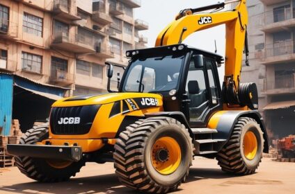 JCB on rent