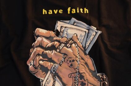 HAVE FAITH OVERSIZED T-SHIRT