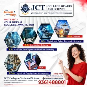 Bachelor Of Computer Application – JCT College of Arts & Science