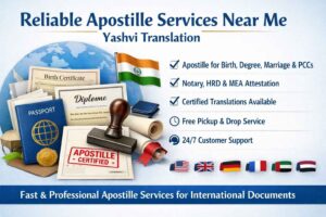 Apostille Services for Visa & Immigration | Yashvi Translation