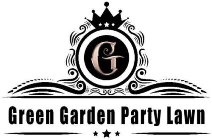 Green Garden Party Lawn Logo