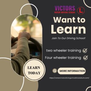 VICTORS DRIVING SCHOOL, STATUE ,TRIVANDRUM