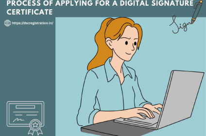 Process of applying digital signature certificate