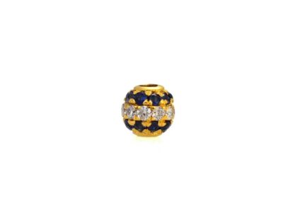 High-Quality Pave White Gold Beads for Fine Jewelry Making – Kanika Creations