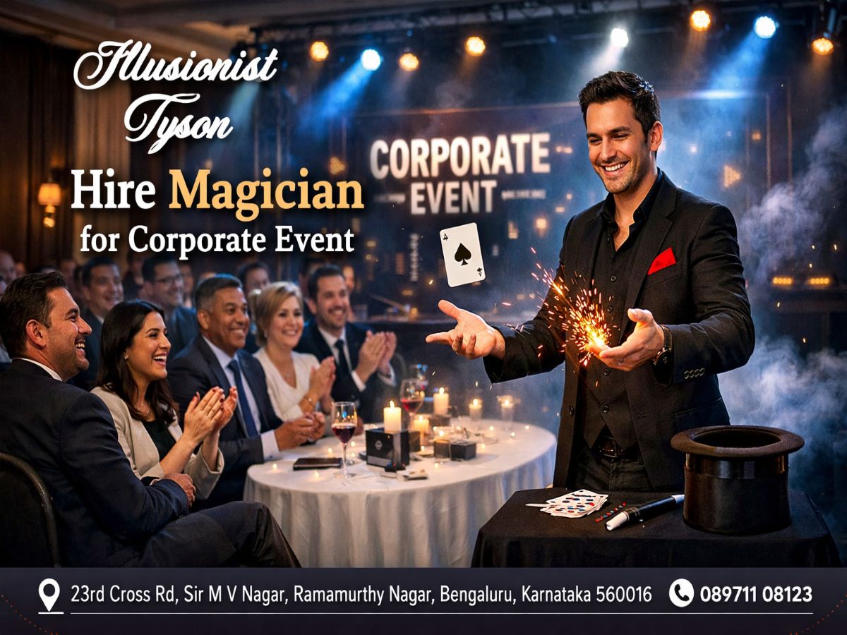 hire magician for corporate event