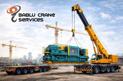 industrial equipment shifting crane in Gurgaon