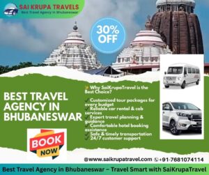 Sai Krupa Travel – Best Travel Agency in Bhubaneswar, Odisha