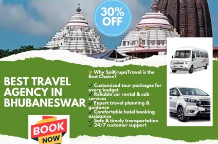 Best Travel Agency in Bhubaneswar – Travel Smart with SaiKrupaTravel