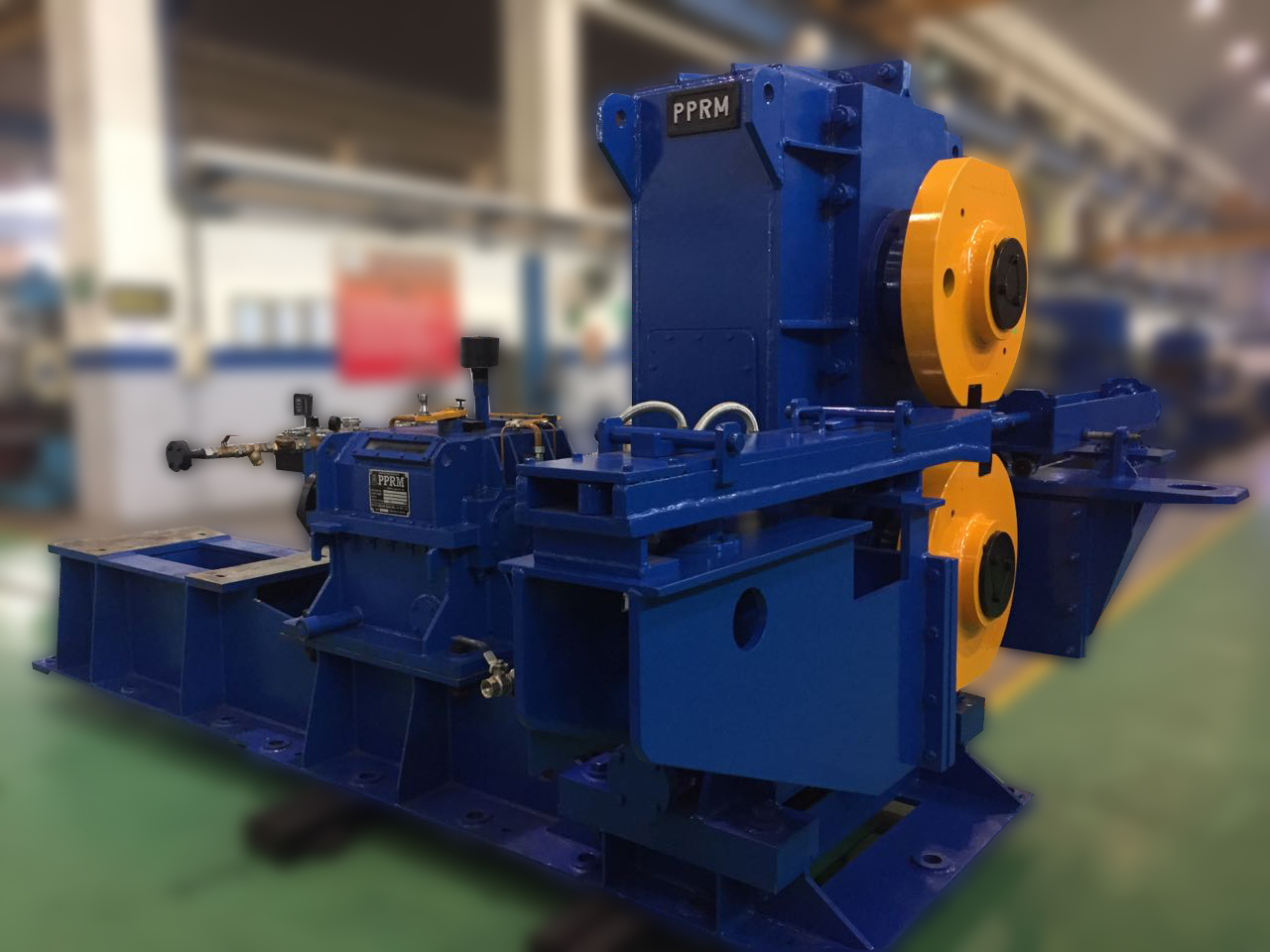 CONTINUOUSLY OPERATING COMBINATION SHEAR