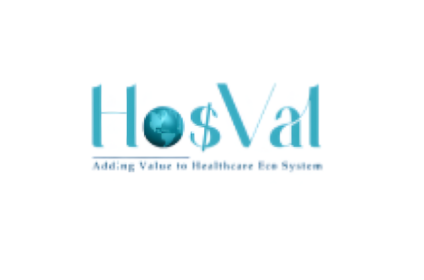 Hosval healthcare software dashboard displaying patient data, appointments, and hospital management features