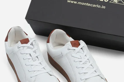men leather sneaker