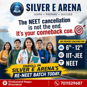 SILVER E ARENA CLASSES | Best Coaching Center In Ghaziabad