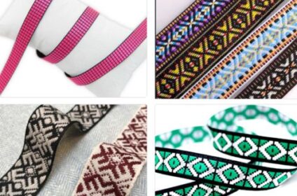 Elastic jacquard