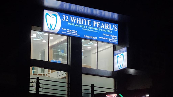 32 white pearls
