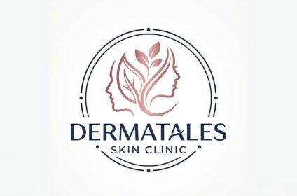 DermaTales Skin Clinic logo dermatologist Delhi Gurugram.