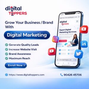 Digital Toppers - Digital Marketing | SEO | Social Media