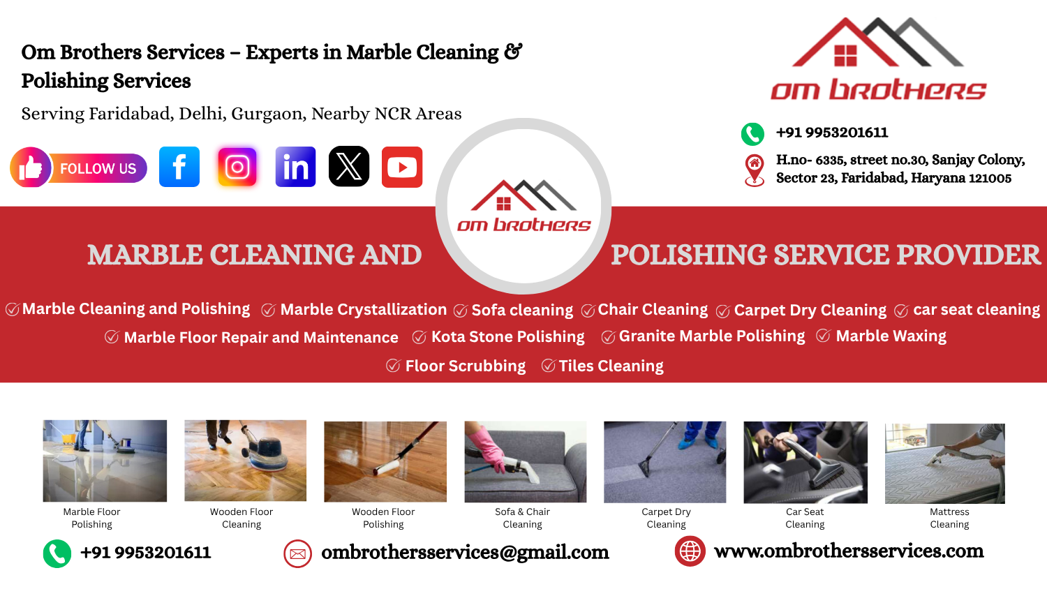 Ombrothers Services banner