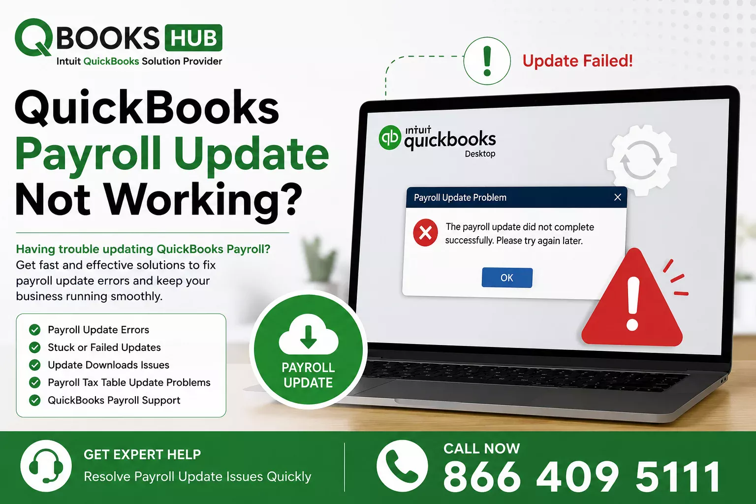 QuickBooks Payroll Update Not Working ? In N,Y - GetBusiness