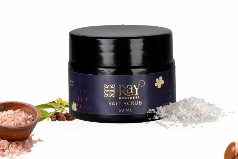 salt scrub for gentle skin