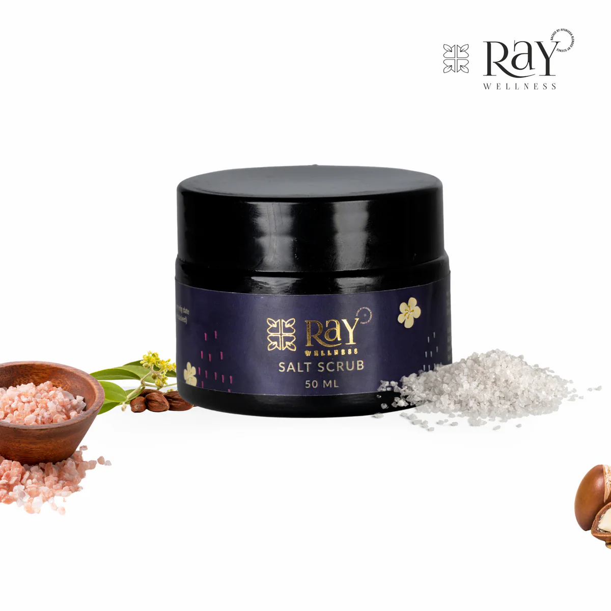 salt scrub for gentle skin