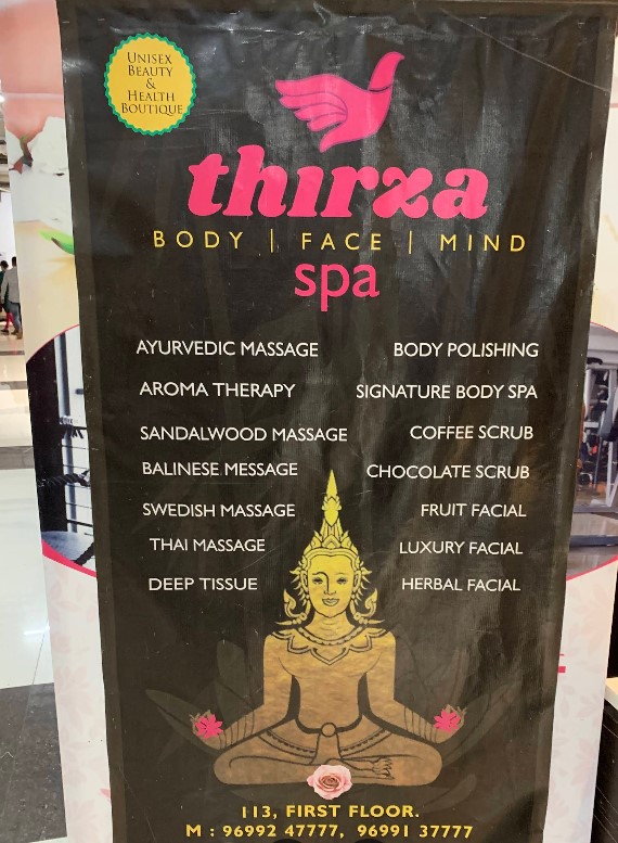 thirza spa types