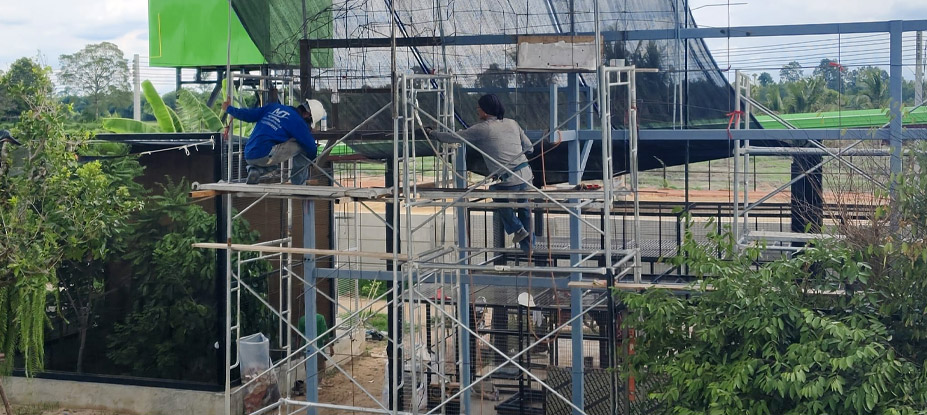 Wildlife park construction