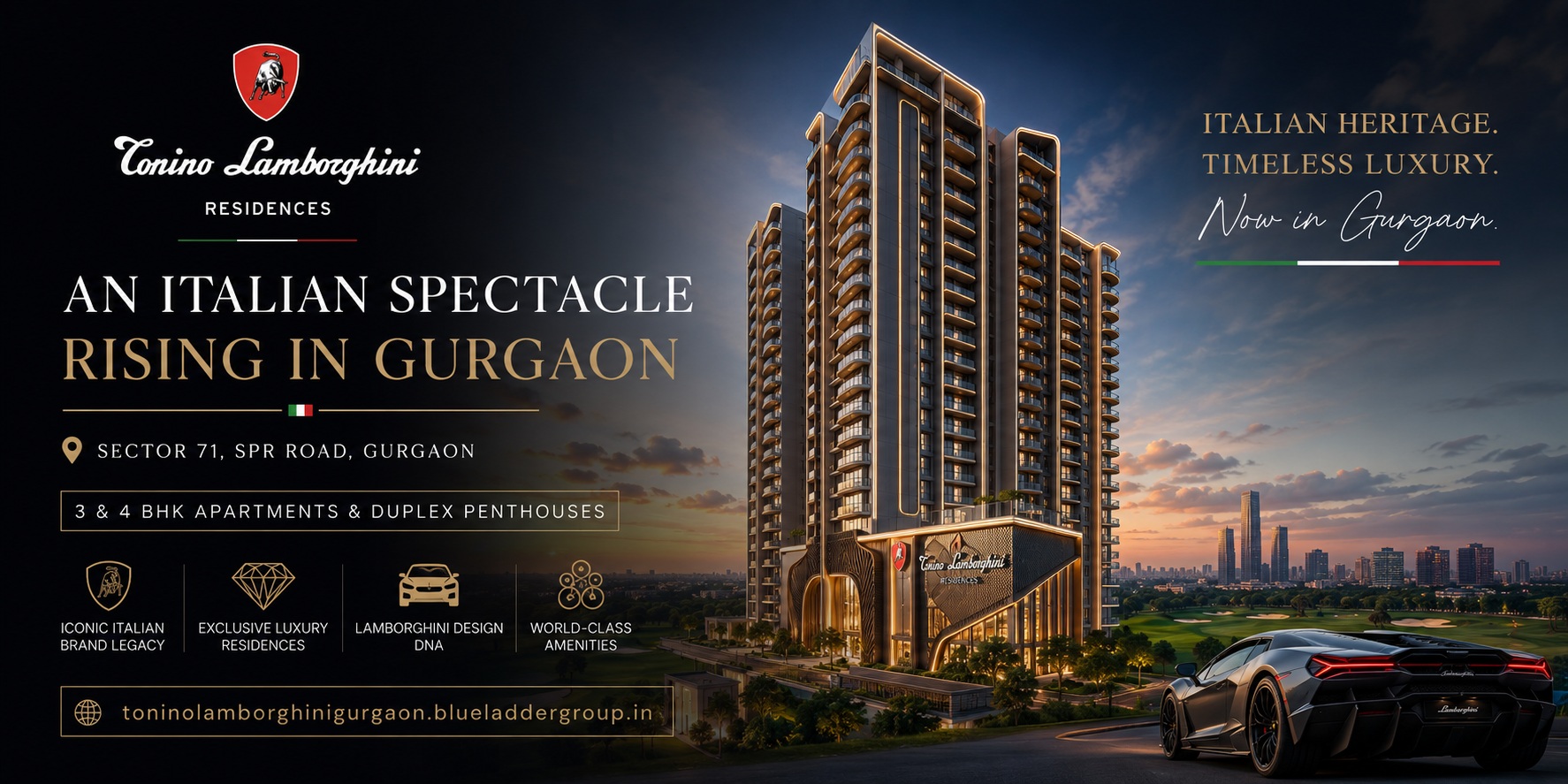 Lamborghini Residences Sector 71