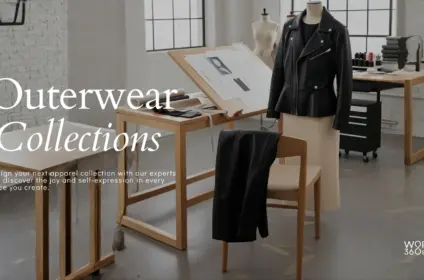Premium outerwear collection showcasing custom apparel manufacturing services in India