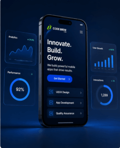 Mobile App Development Company in Dubai - Code Brew Labs