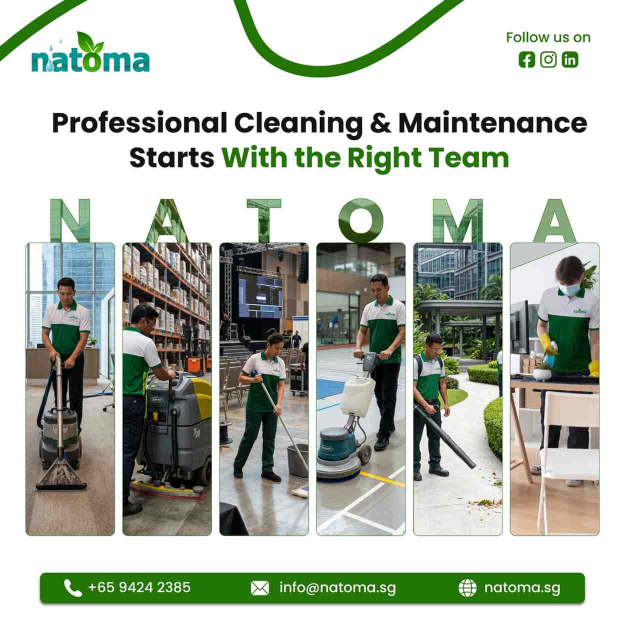 Natoma professional cleaning service company Singapore