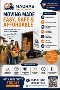 madras packers movers