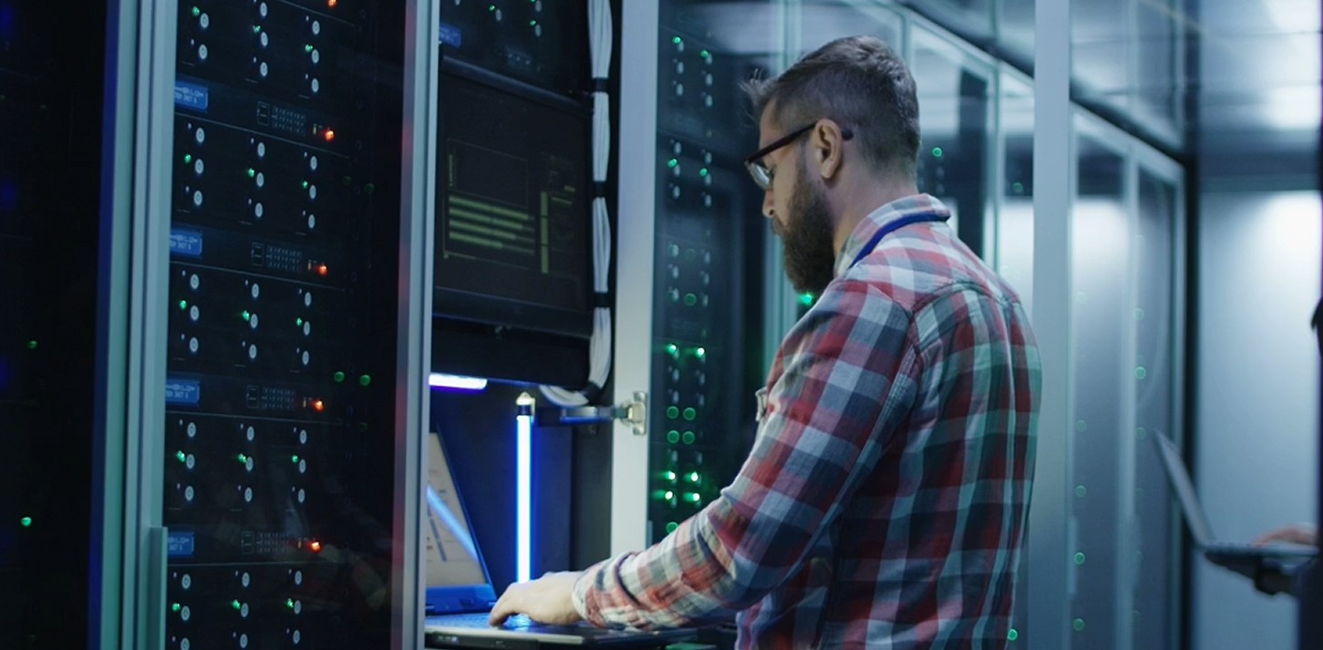 IT support by technician