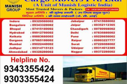 Packers and Movers in Indore Near Me – Manish Packers and Movers