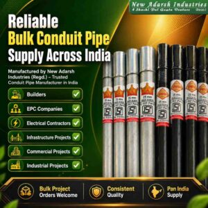 Conduit Pipe Manufacturer for Builders, EPC Companies