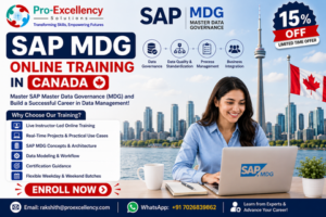 Job-Oriented SAP MDG Online Training in Canada