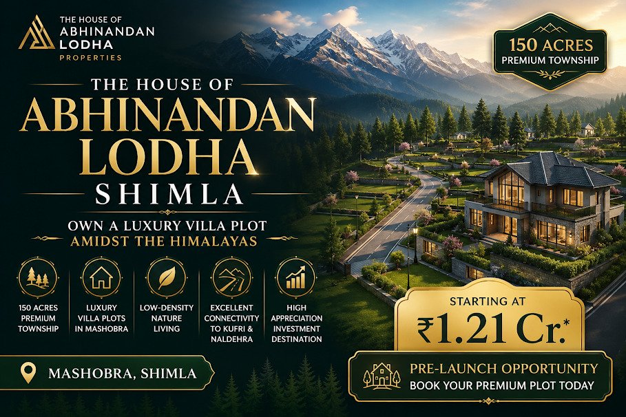 The House of Abhinandan Lodha shimla