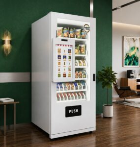 Vendshop Snack Vending Machine by Clover Carte