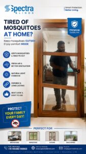 Spectra Blinds- Mosquito net doors