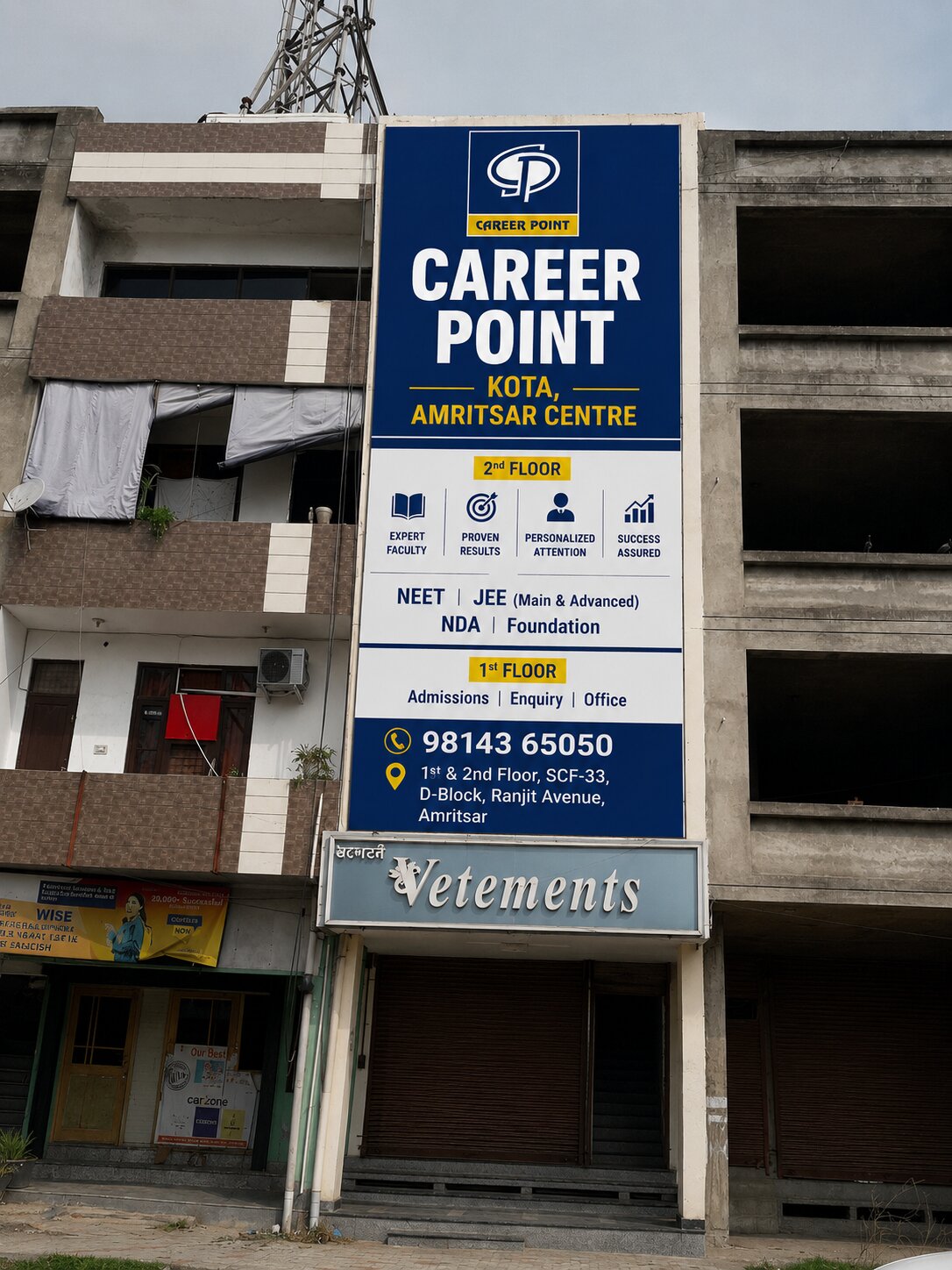 Career Point Amritsar Centre, Kota