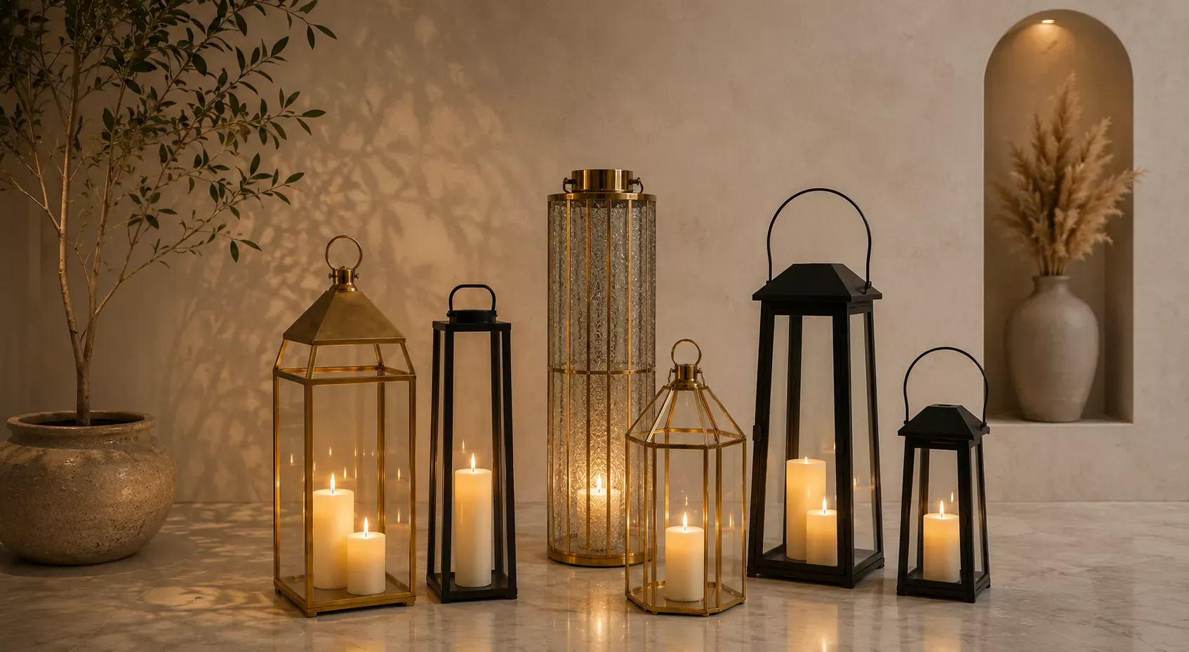 Luxury Handcrafted Floor Lanterns — Statement Lighting for Discerning Interiors