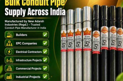 Conduit Pipe Manufacturer for Builders, EPC Companies