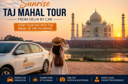 Sunrise Taj Mahal Tour from Delhi by Car