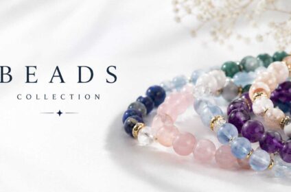 Natural gemstone beads jewellery collection
