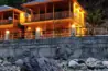 Hotel cottage balcony